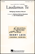 cover Laudamus Te Unison choral sheet music cover